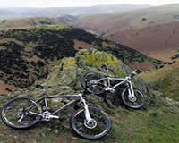 Long Mynd mountain bikes