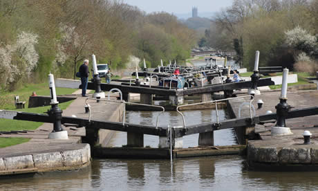 canal lock gates