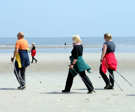 Nordic Walking on the coast