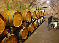 tuscany wine cellar