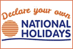 National Holidays logo