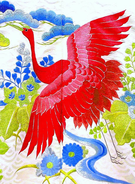 Kimono Embroidery
