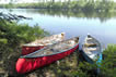 open canoes